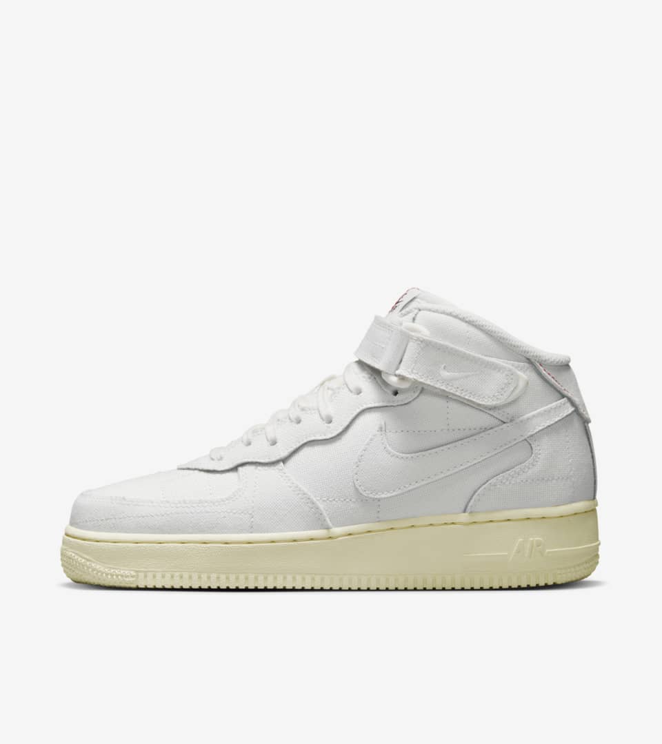 white air force 1 mid men's